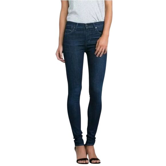 Citizens of Humanity Rocket Super Skinny Dark Wash Denim Jeans Size 31 - Picture 1 of 10